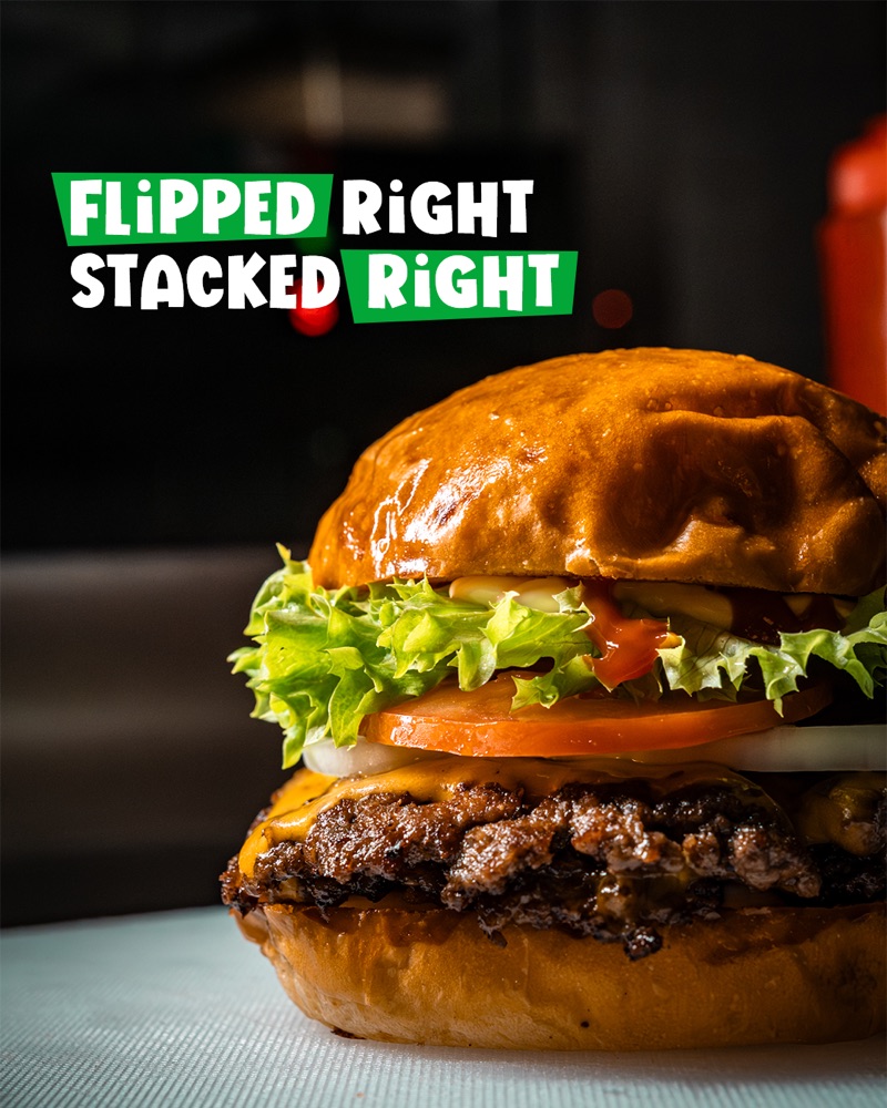 FlipBurger photography by Brandraw