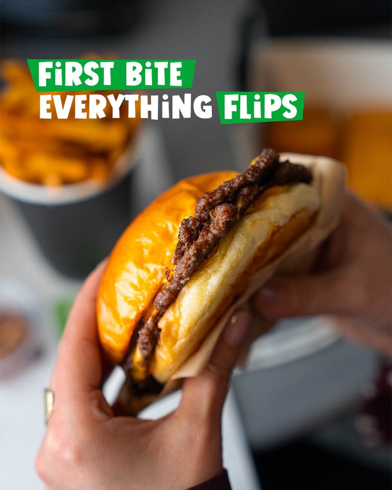 FlipBurger photography by Brandraw